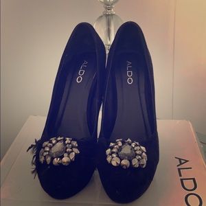Black heels